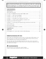 Предварительный просмотр 2 страницы Angelcare AC720-D Instruction Manual