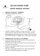 Angelo Decor AD40035 User Manual preview