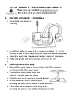 Preview for 1 page of Angelo Decor P006B User Manual