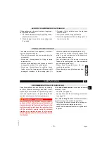 Preview for 39 page of Angelo Po 090FT1E Use And Installation  Manual