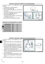 Preview for 66 page of Angelo Po 191PD1G Use And Installation  Manual