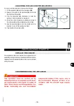 Предварительный просмотр 43 страницы Angelo Po 191PI2E Use And Installation  Manual