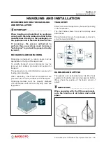 Preview for 17 page of Angelo Po FX101 E 2 Installation And Operation Manual