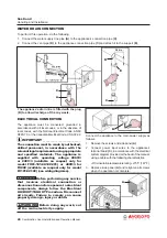 Preview for 20 page of Angelo Po FX101 E 2 Installation And Operation Manual