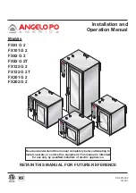 Angelo Po FX101 G 2 Installation And Operation Manual preview