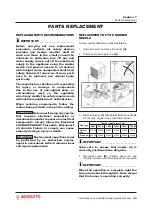 Preview for 43 page of Angelo Po FX101 G 2 Installation And Operation Manual