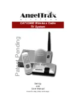AngelTrax CATV2400 Setup And User'S Manual preview