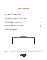 Preview for 18 page of Anglerfish Creative Lighting TRIGGER V2.0 Manual