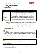 Preview for 3 page of Anhui Yine YN-CA Buck Series User Manual