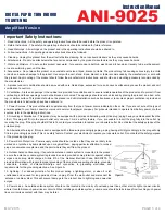 Preview for 3 page of ANi-AV ANI-9025 Instruction Manual