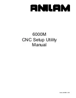 Preview for 1 page of Anilam 6000M Manual