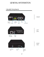 Preview for 3 page of Animated Lighting MBx32 User Manual