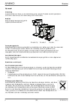 Предварительный просмотр 18 страницы Animo 10380 User Manual