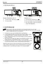 Предварительный просмотр 21 страницы Animo 10380 User Manual