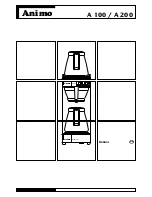 Предварительный просмотр 1 страницы Animo Aromatic A 100 Manual