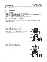 Предварительный просмотр 17 страницы Animo CN10e User Manual