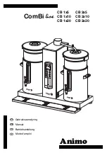 Preview for 5 page of Animo ComBi-line CB 1x10 Manual