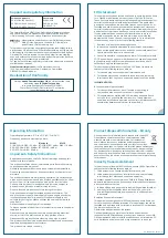 Preview for 2 page of Animo Kamai 7B User Manual