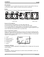 Предварительный просмотр 8 страницы Animo M200W User Manual