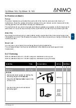 Предварительный просмотр 71 страницы Animo optibean ng Service Book