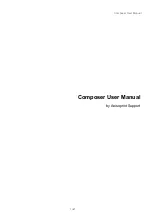 Preview for 1 page of ANISOPRINT Composer User Manual