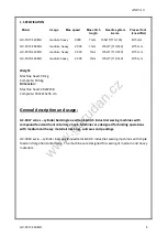 Preview for 4 page of Anita Garudan GC-3317 Series User'S Manual And Spare Parts Book