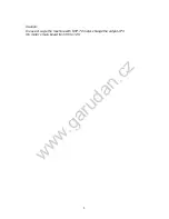 Preview for 2 page of Anita GARUDAN GF-138 Serie L100 User Manual And  Spare Parts List