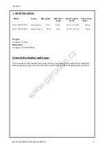 Preview for 5 page of Anita GARUDAN GP-137-448 MH/L33 User Manual