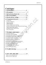 Preview for 3 page of Anita GARUDAN GPS/G-1507 User Manual