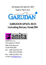 Preview for 35 page of Anita Garudan GPS/G-3525 Series User'S Manual And Spare Parts Book