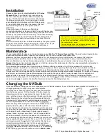 Preview for 5 page of Anjon Bio-Pro H Series Owner'S Manual