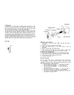 Предварительный просмотр 4 страницы Anjon Little Frog FL-1200 Owner'S Manual