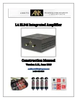 Preview for 1 page of ANK L4 EL34i Construction Manual