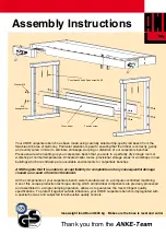 Preview for 1 page of ANKE 160 Assembly Instructions