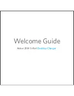 Preview for 1 page of Anker 25W Welcome Manual