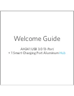 Предварительный просмотр 1 страницы Anker AH241 Welcome Manual