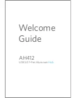 Preview for 1 page of Anker AH412 Welcome Manual