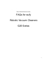 Preview for 1 page of Anker Eufy G20 Series Faqs