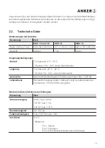 Preview for 5 page of Anker MDX 13 Operating Manual