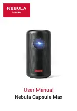 Preview for 1 page of Anker Nebula Capsule Max User Manual