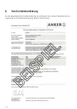 Preview for 18 page of Anker OCC Operating Manual