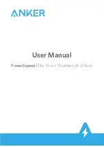 Предварительный просмотр 1 страницы Anker PowerExpand Elite 13-in-1 Thunderbolt 3 Dock User Manual