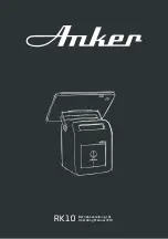 Предварительный просмотр 1 страницы Anker RK10 Operating Manual