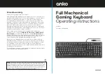 anko 42-852-322 Operating Instructions preview