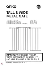 Предварительный просмотр 1 страницы anko 42584155 Manual