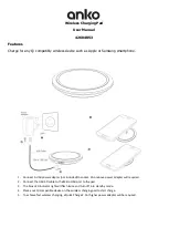 Предварительный просмотр 1 страницы anko 42604853 User Manual