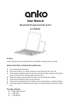 Предварительный просмотр 1 страницы anko 42706632 User Manual