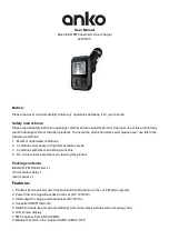 anko 42747673 User Manual preview