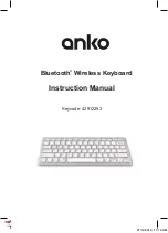 Предварительный просмотр 1 страницы anko 42912293 Assemble, Instruction Manual