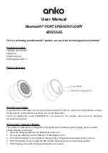 anko 42925545 User Manual предпросмотр